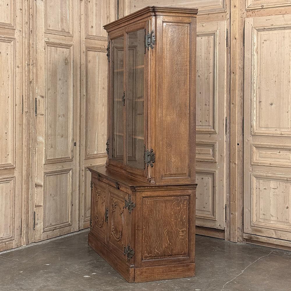 19th Century French Art Nouveau Period Bookcase For Sale 9