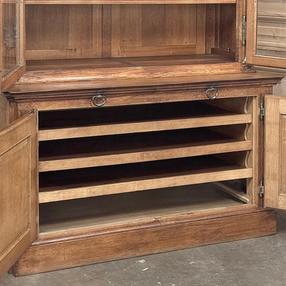 19th Century French Art Nouveau Period Bookcase For Sale 12