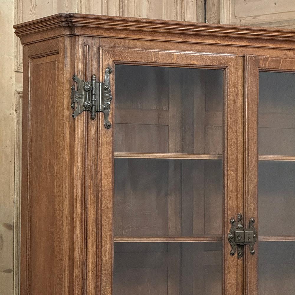 Late 19th Century 19th Century French Art Nouveau Period Bookcase For Sale