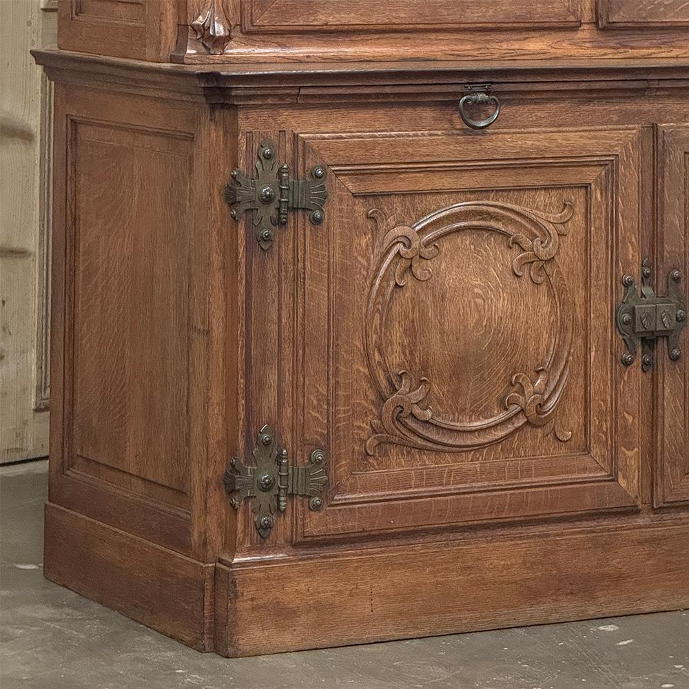 19th Century French Art Nouveau Period Bookcase For Sale 1