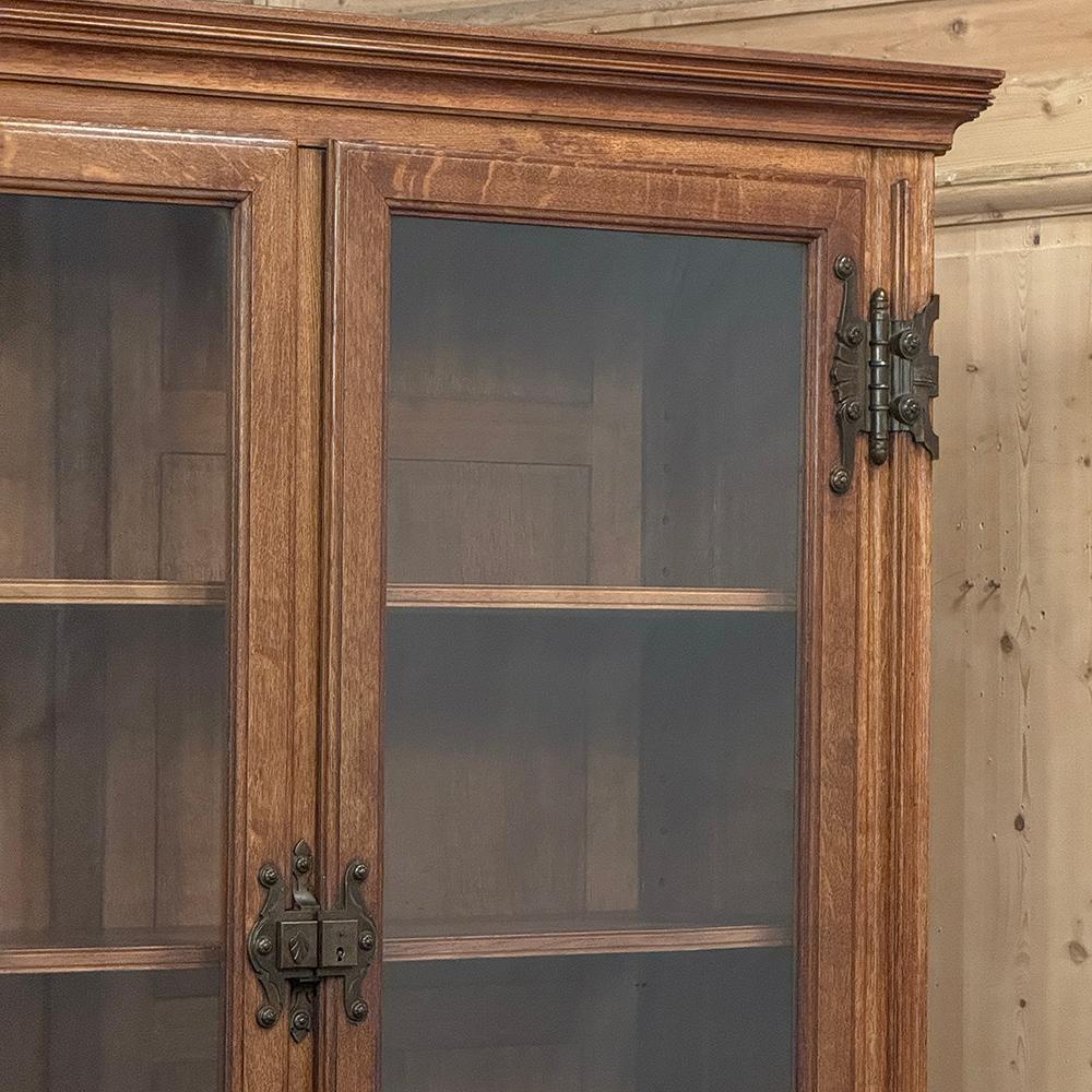 19th Century French Art Nouveau Period Bookcase For Sale 2