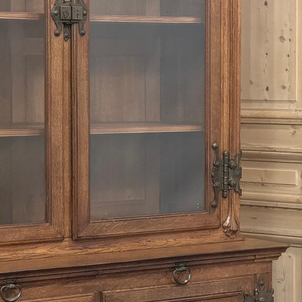 19th Century French Art Nouveau Period Bookcase For Sale 3