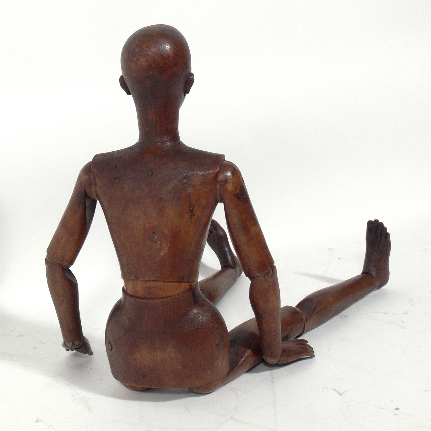 Wood 19th Century French Articulated Artist's Model