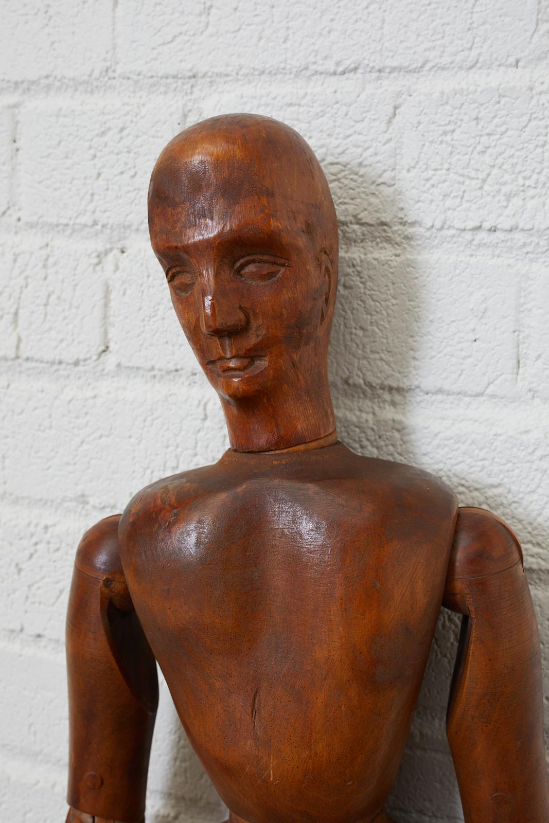 wooden artist mannequin