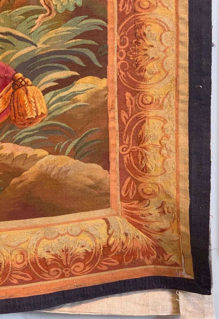19th Century French Aubusson Allegorical Wall Tapestry at 1stDibs