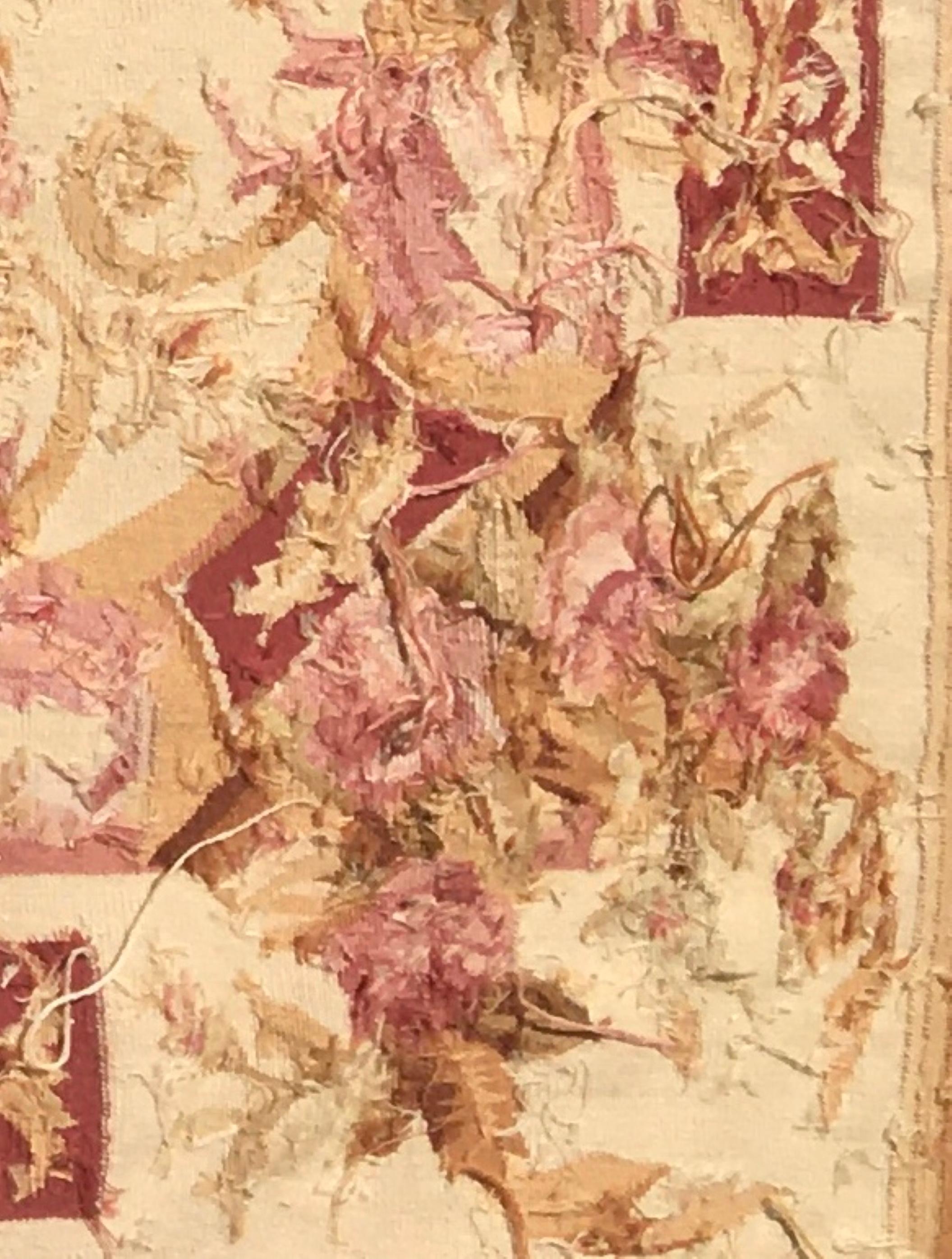 19th Century French Aubusson Rug, Napoleon III For Sale 5