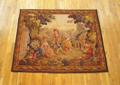 19th Century French Aubusson Tapestry