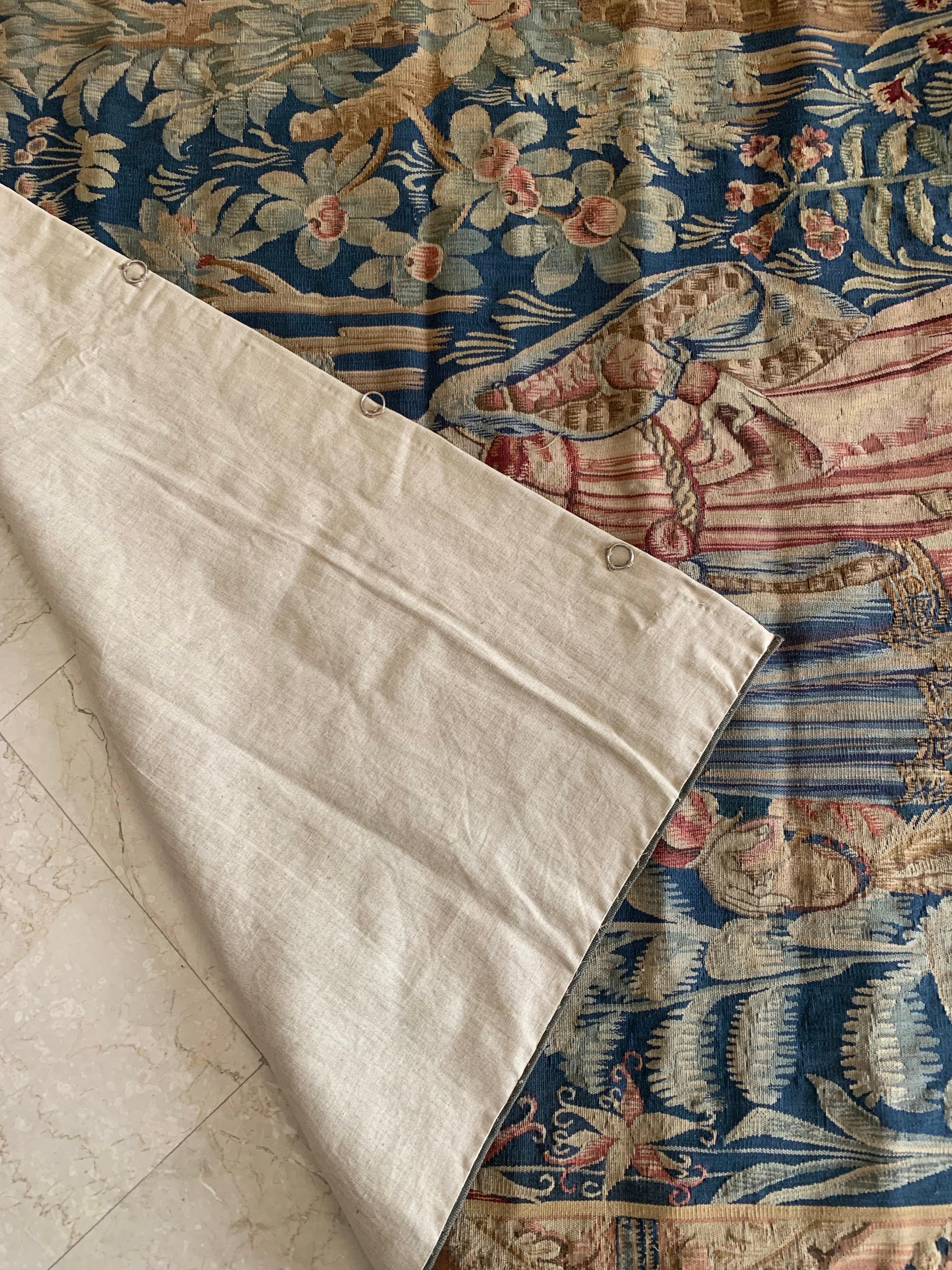 Französischer Aubusson-Wandteppich des 19. Jahrhunderts (Handgewebt) im Angebot