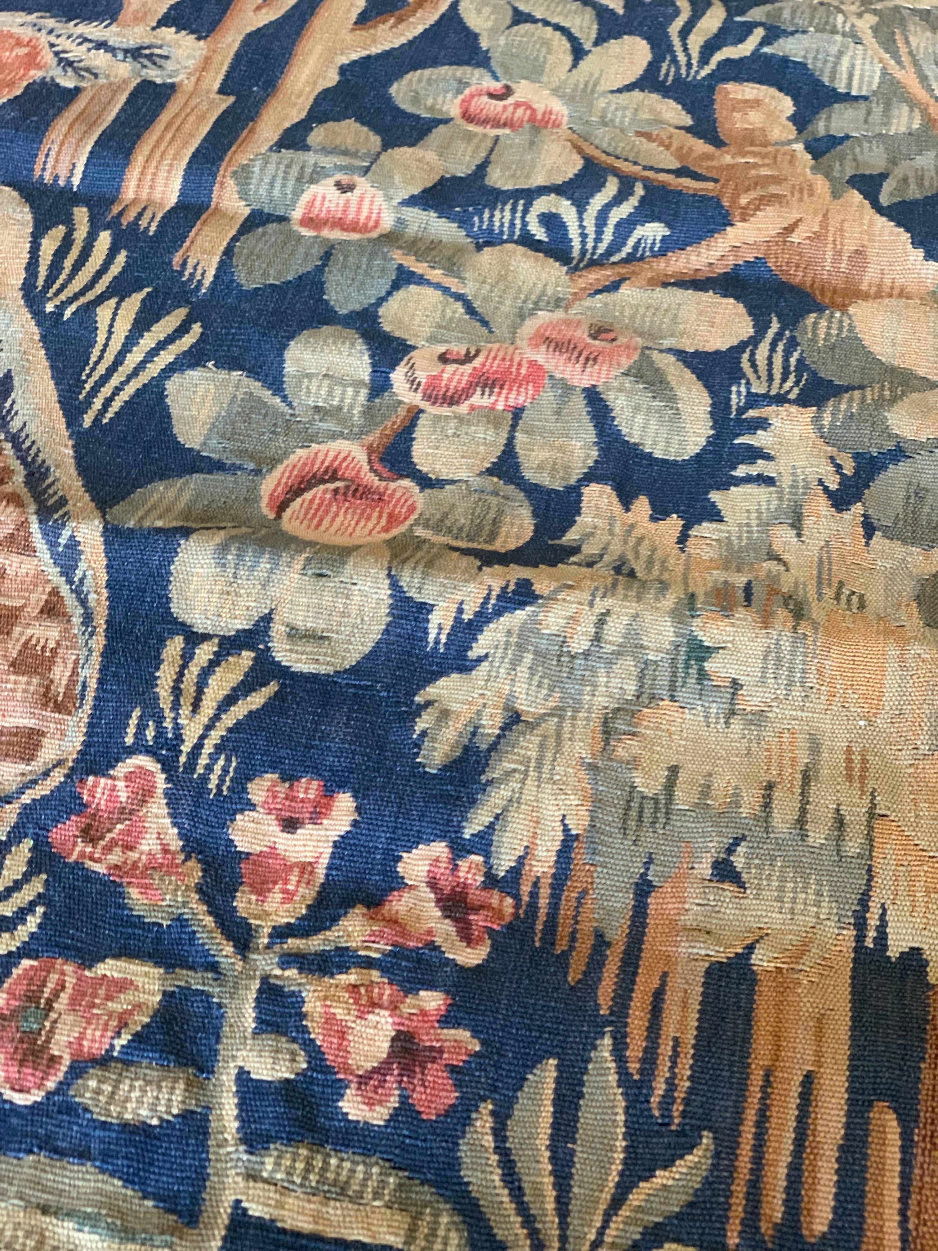 Französischer Aubusson-Wandteppich des 19. Jahrhunderts im Zustand „Hervorragend“ im Angebot in New York, NY