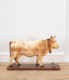 19th Century French Automaton Model of a Cow