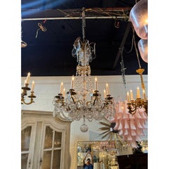Lustre de style Baccarat du 19e siècle, français