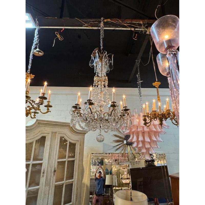 Lustre de style Baccarat du 19e siècle, français en vente 2
