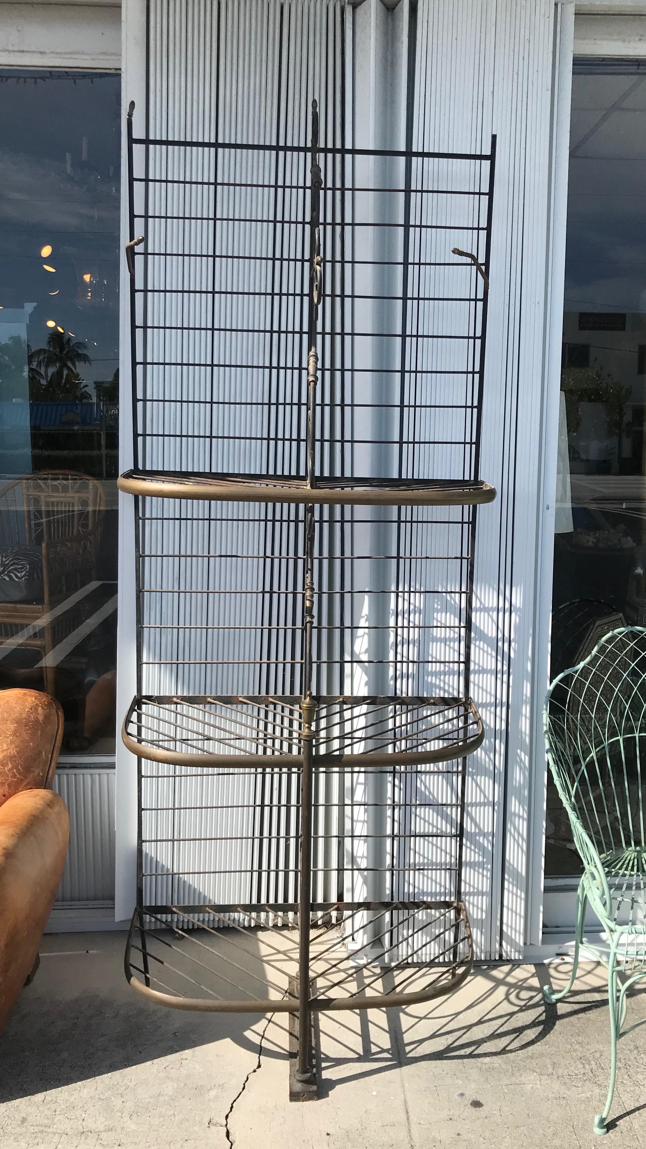 19th Century French Baker's Rack In Good Condition For Sale In West Palm Beach, FL