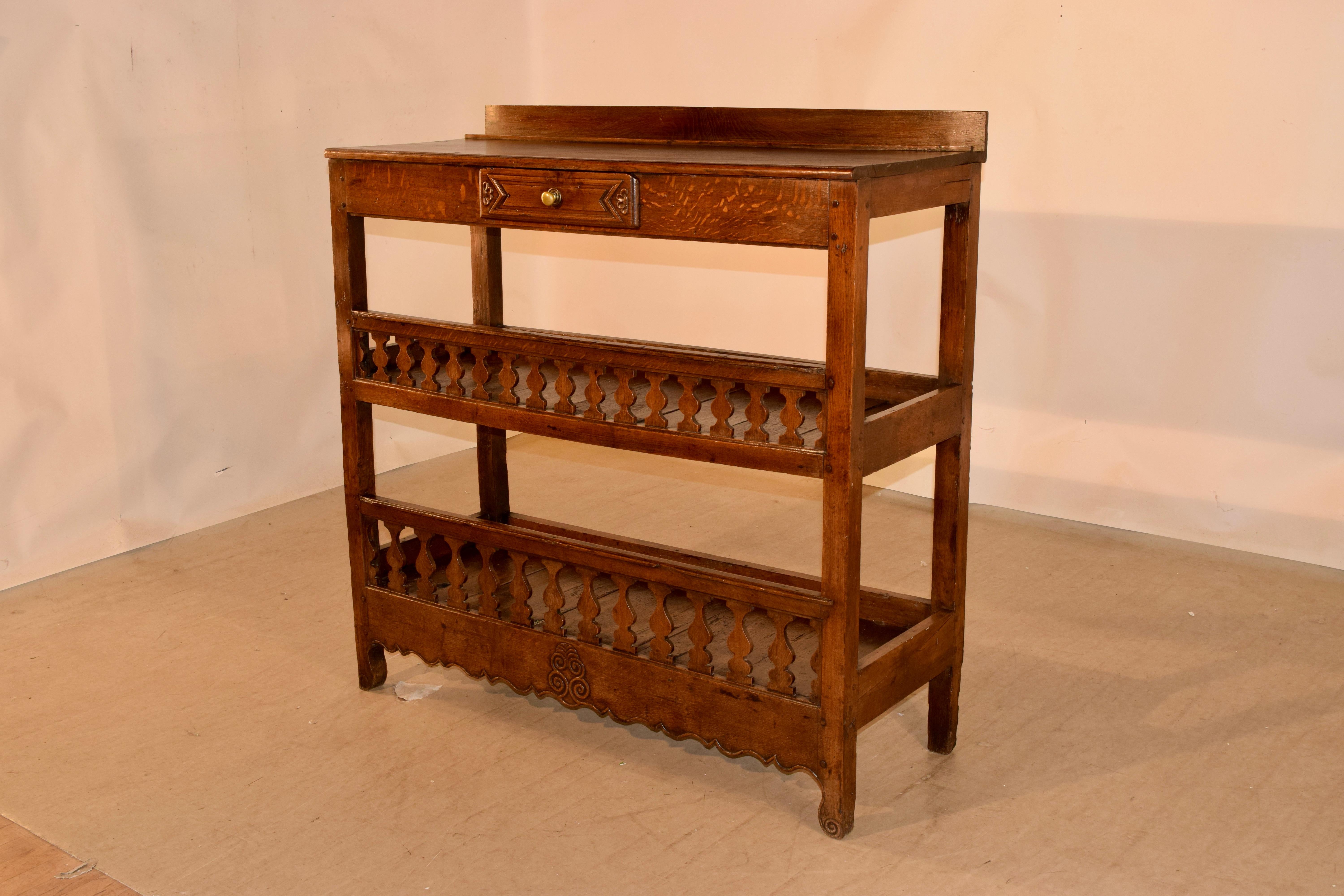 19th Century French Baker's Rack For Sale 2