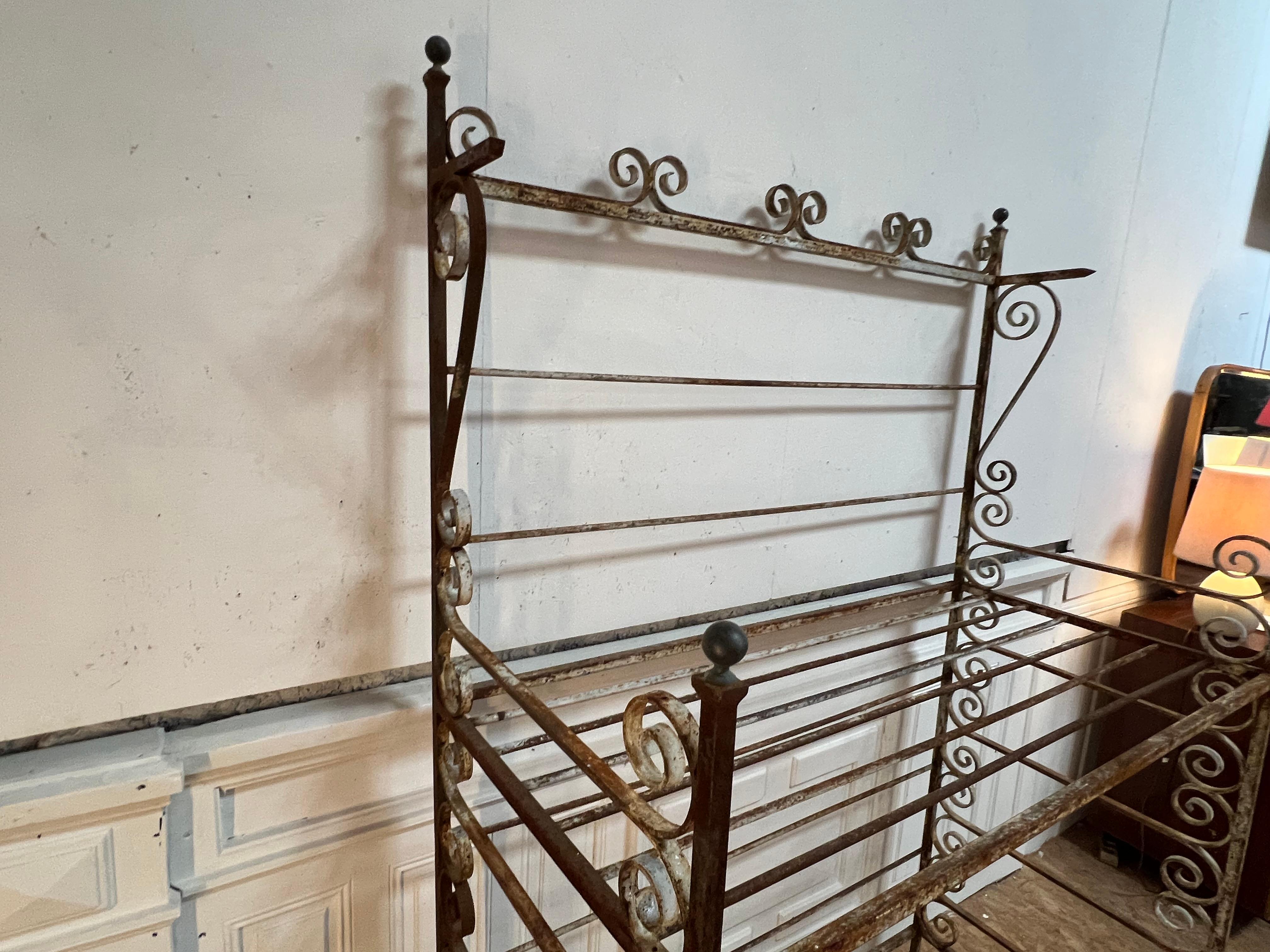 19th Century French Bakers Rack 3