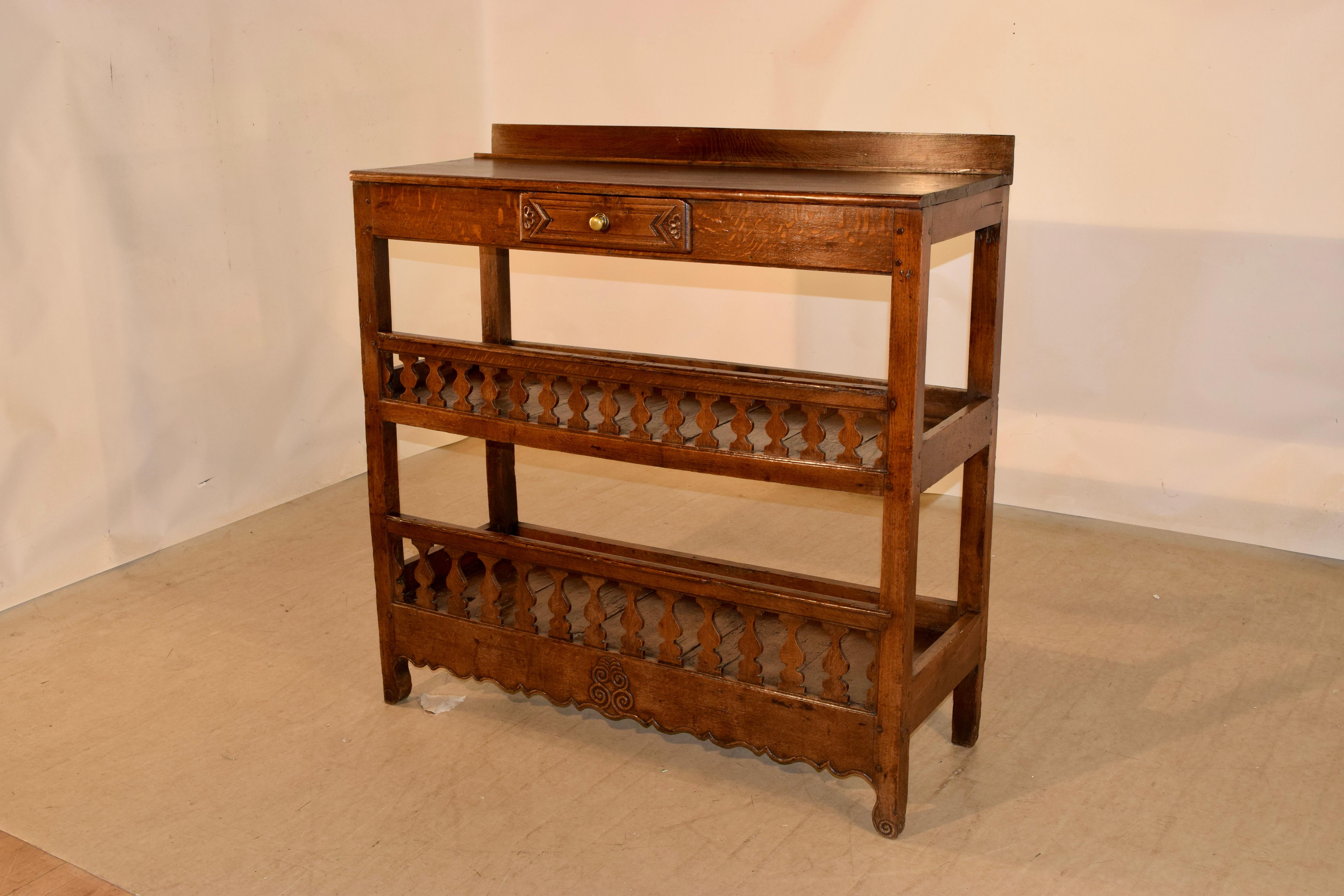 19th Century French Baker's Rack For Sale 3