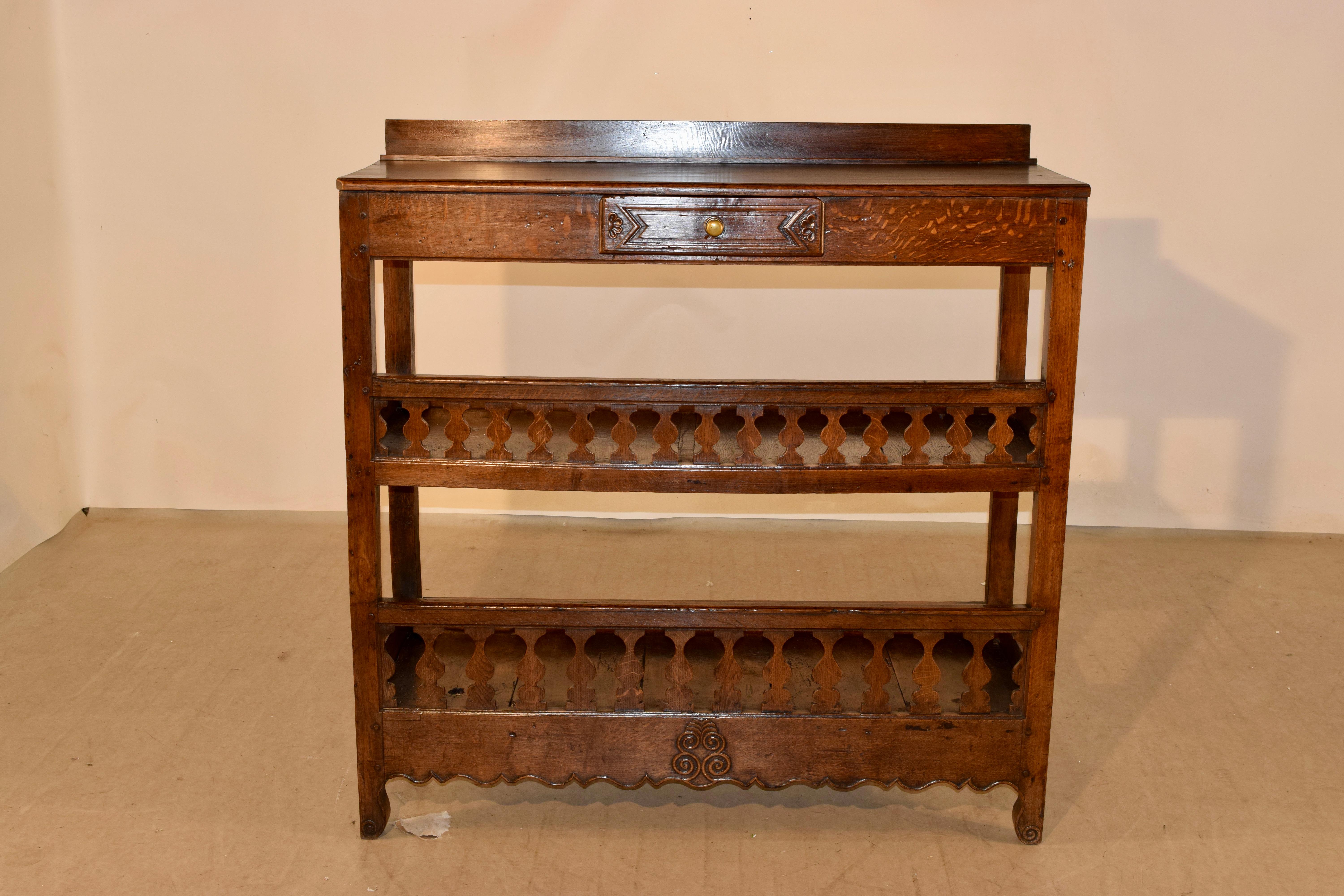 19th Century French Baker's Rack For Sale 4