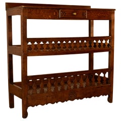 19th Century French Baker's Rack