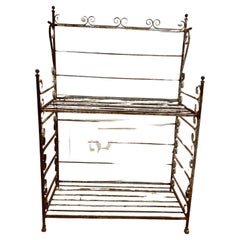 Antique 19th Century French Bakers Rack
