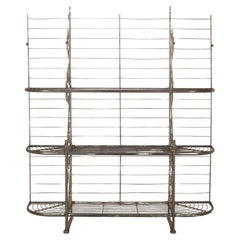 Scaffale da panettiere francese del XIX secolo