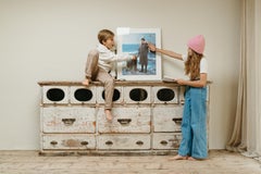 19th century French bakery shop chest of drawers ...