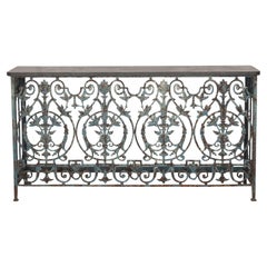 Antique 19th Century French Balcony Console