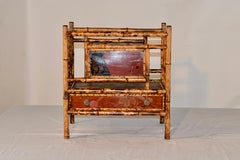 19th Century French Bamboo Magazine Rack