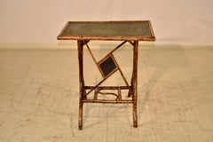 19th Century French Bamboo Side Table