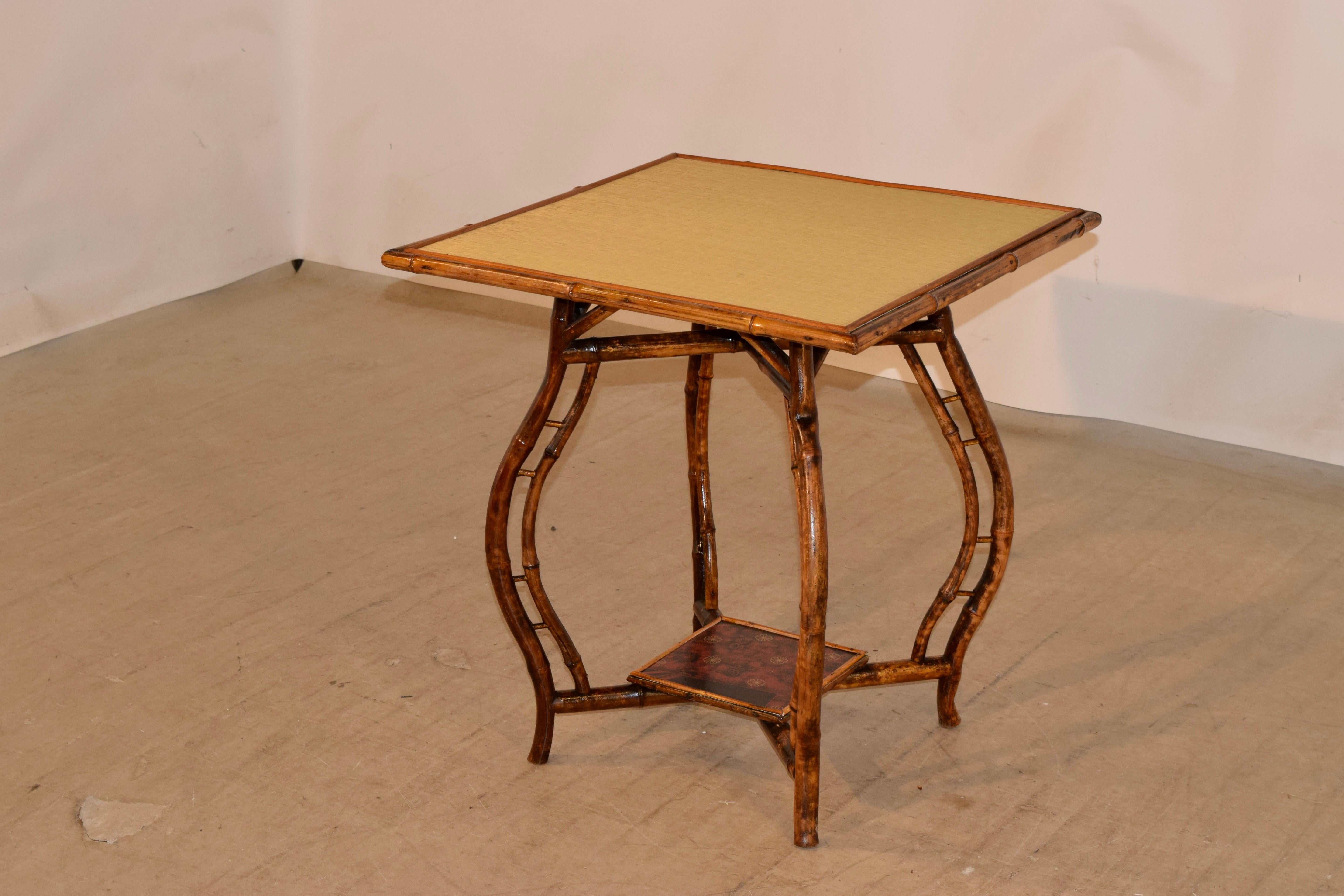 19th Century French Bamboo Table 1