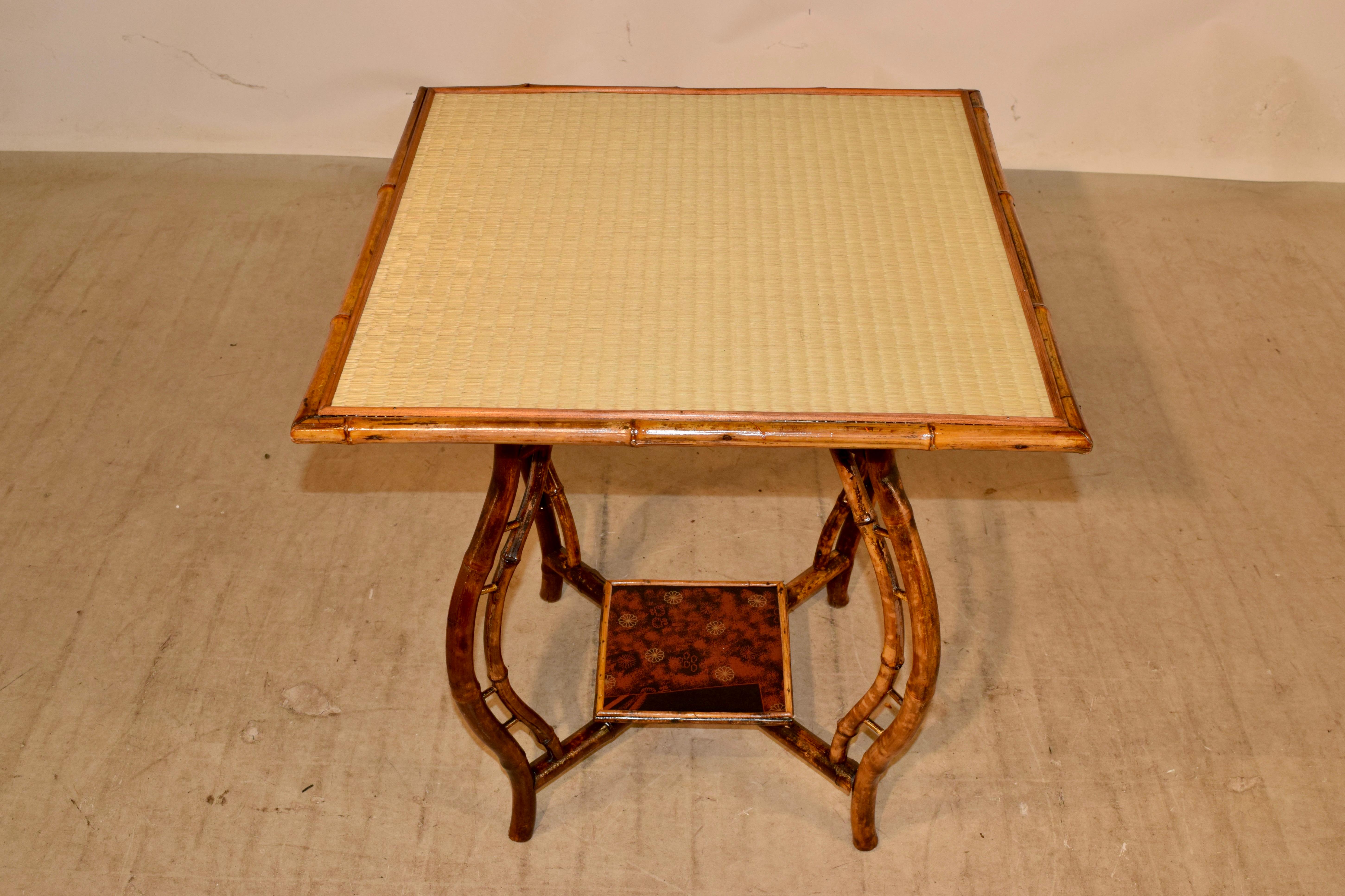 19th Century French Bamboo Table 4