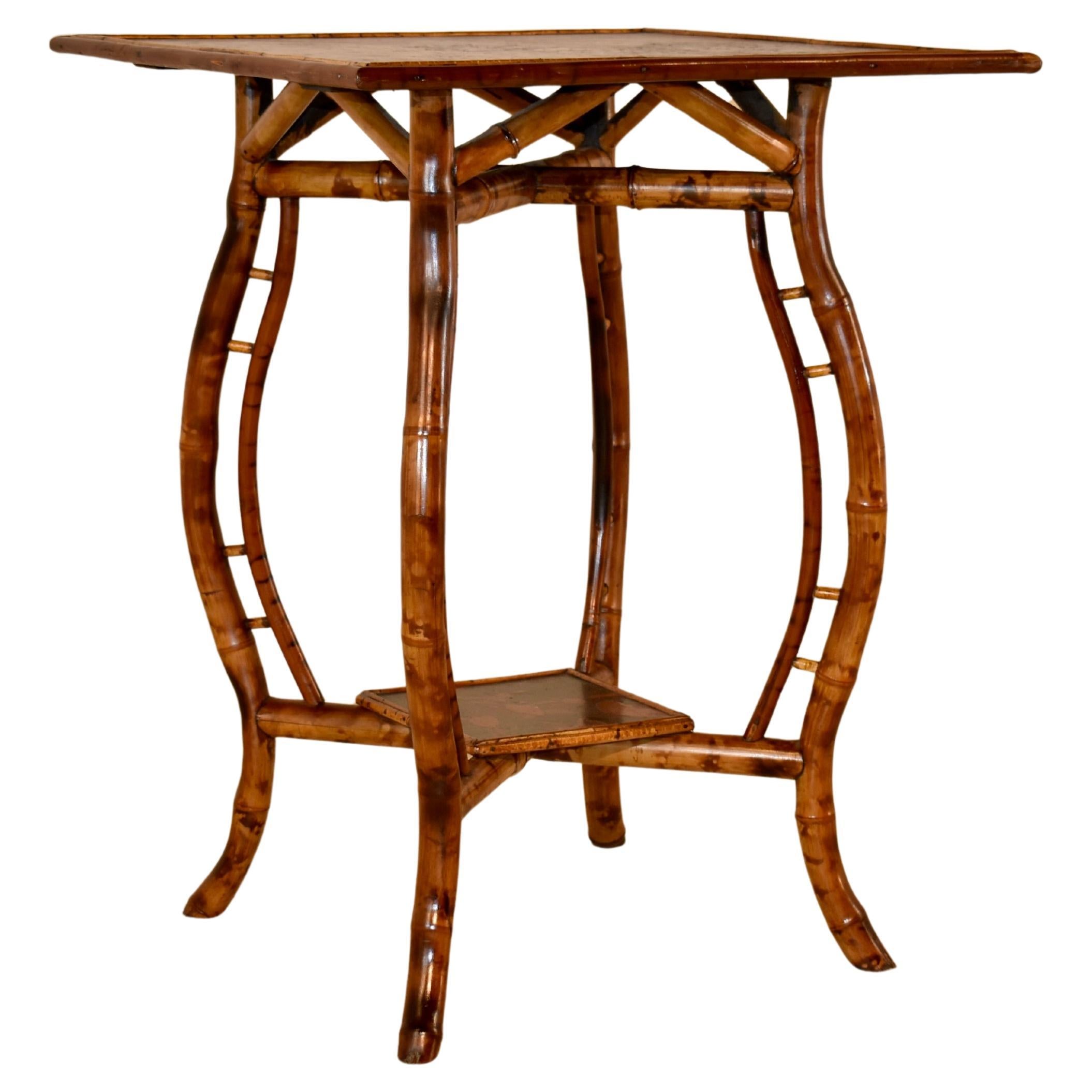 19th Century French Bamboo Table