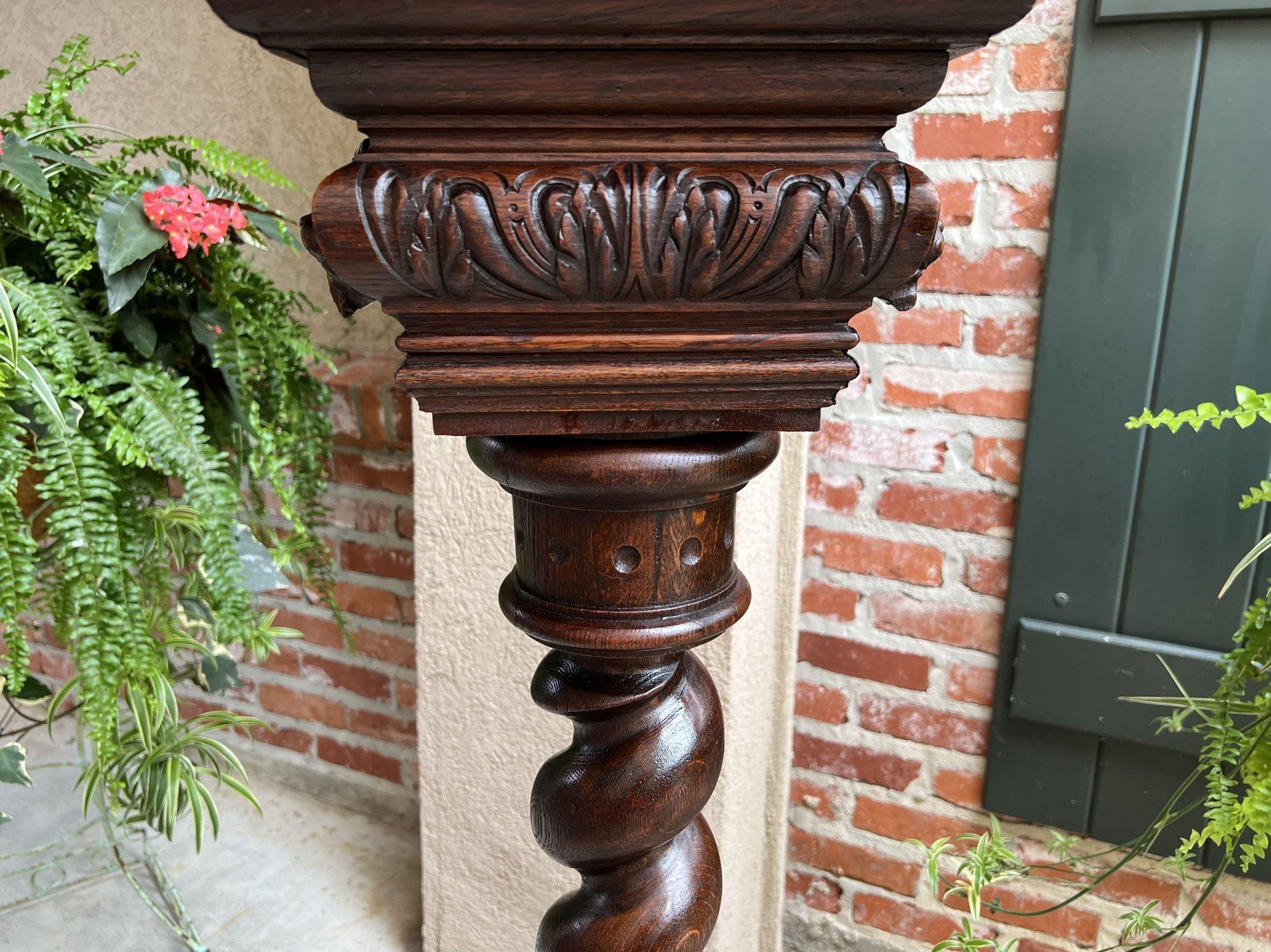19th century French Barley Twist Pedestal Bronze Plant Stand Column Renaissance 2