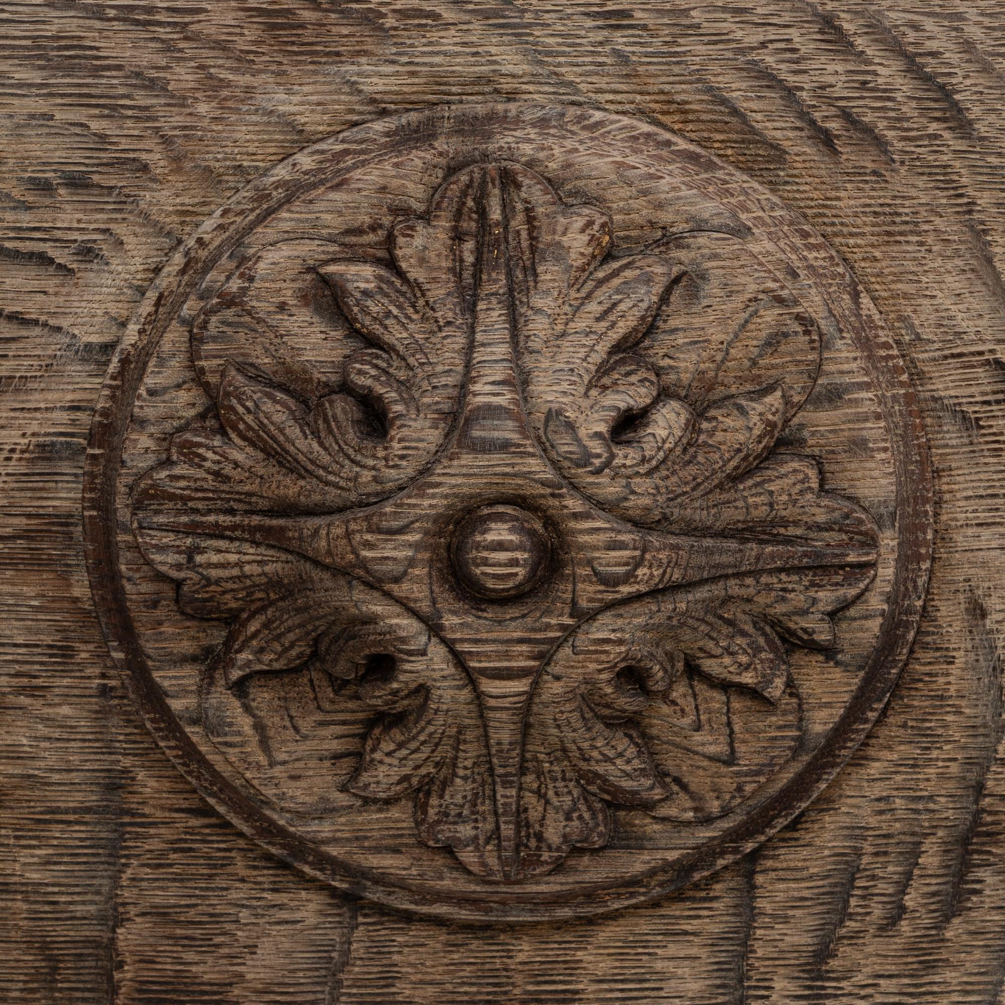 Mesa Consola de Madera Tallada Renacimiento Barroco Francés Siglo XIX en venta 7