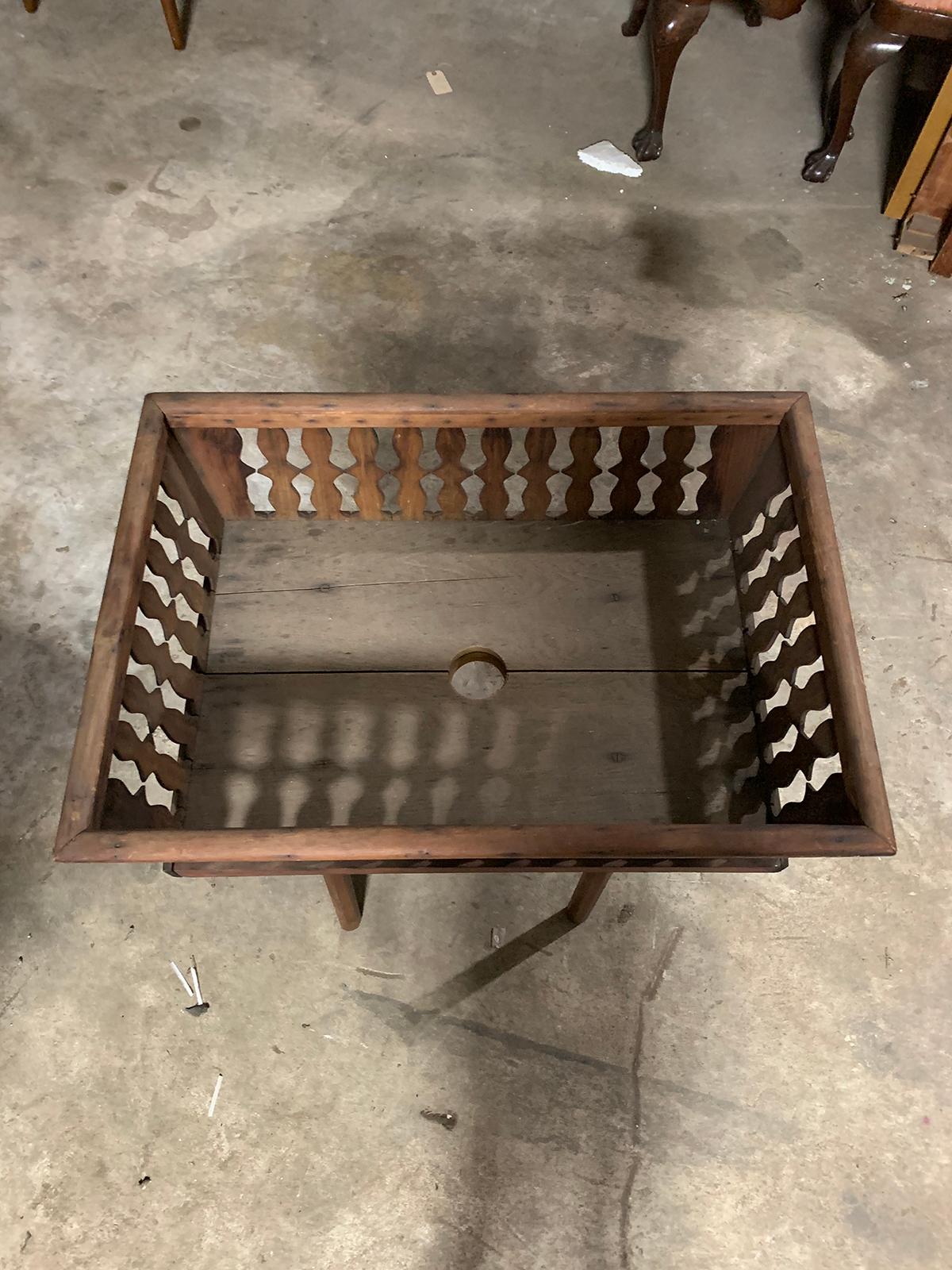 19th Century French Basket as Table 6
