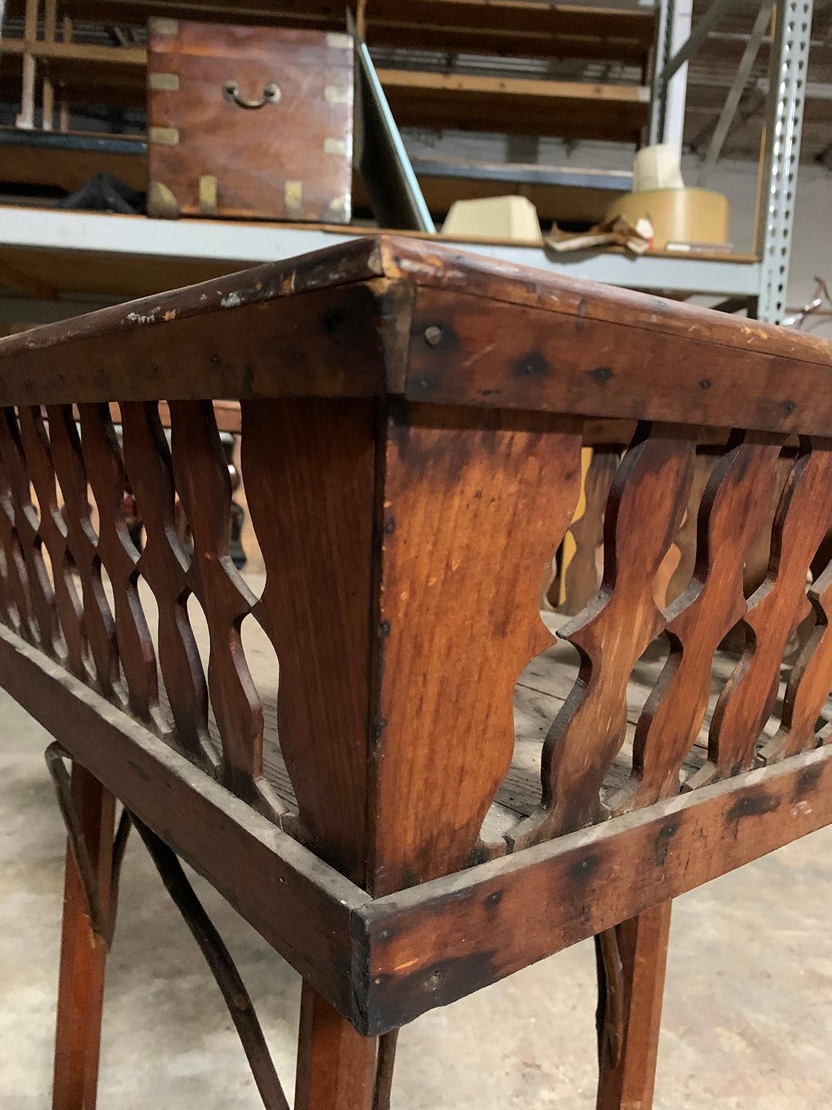 19th Century French Basket as Table 9