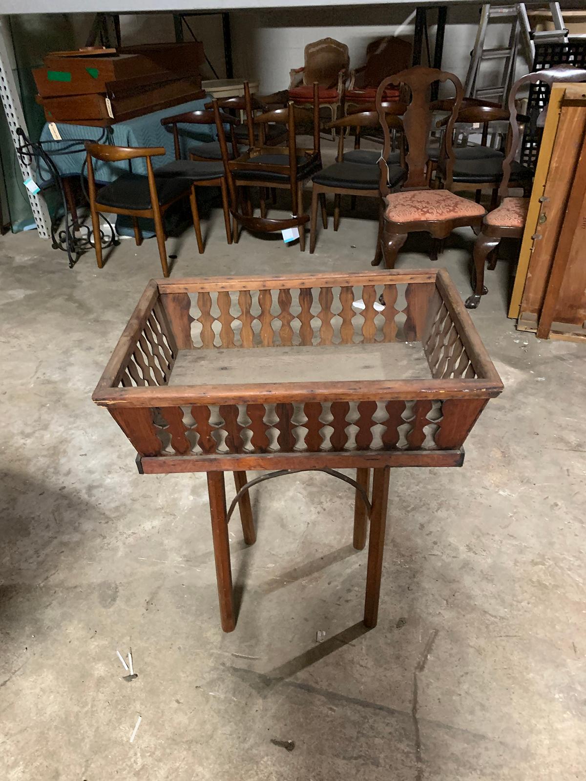 19th Century French Basket as Table 5