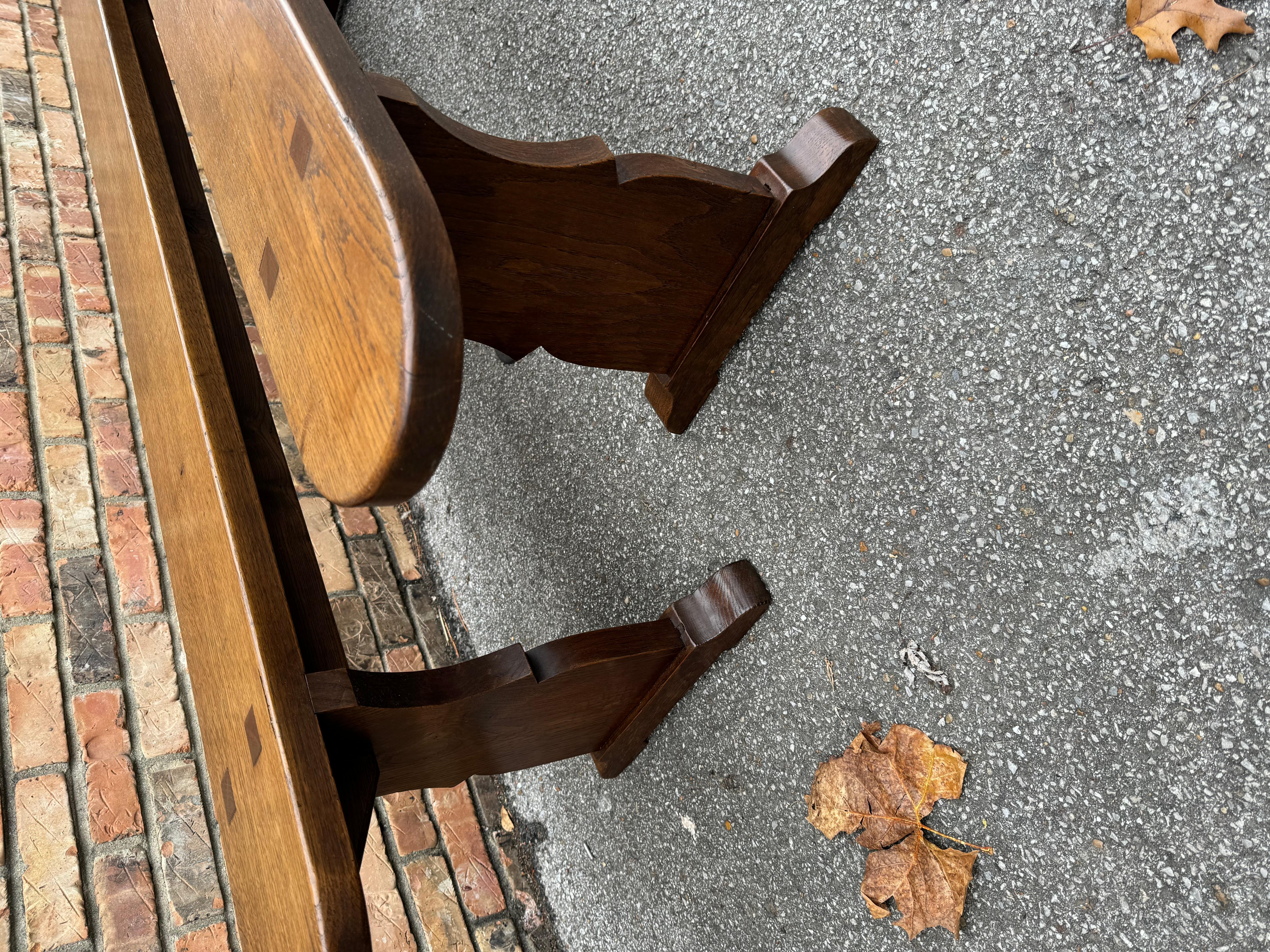 Legno massiccio Panche francesi del XIX secolo in vendita