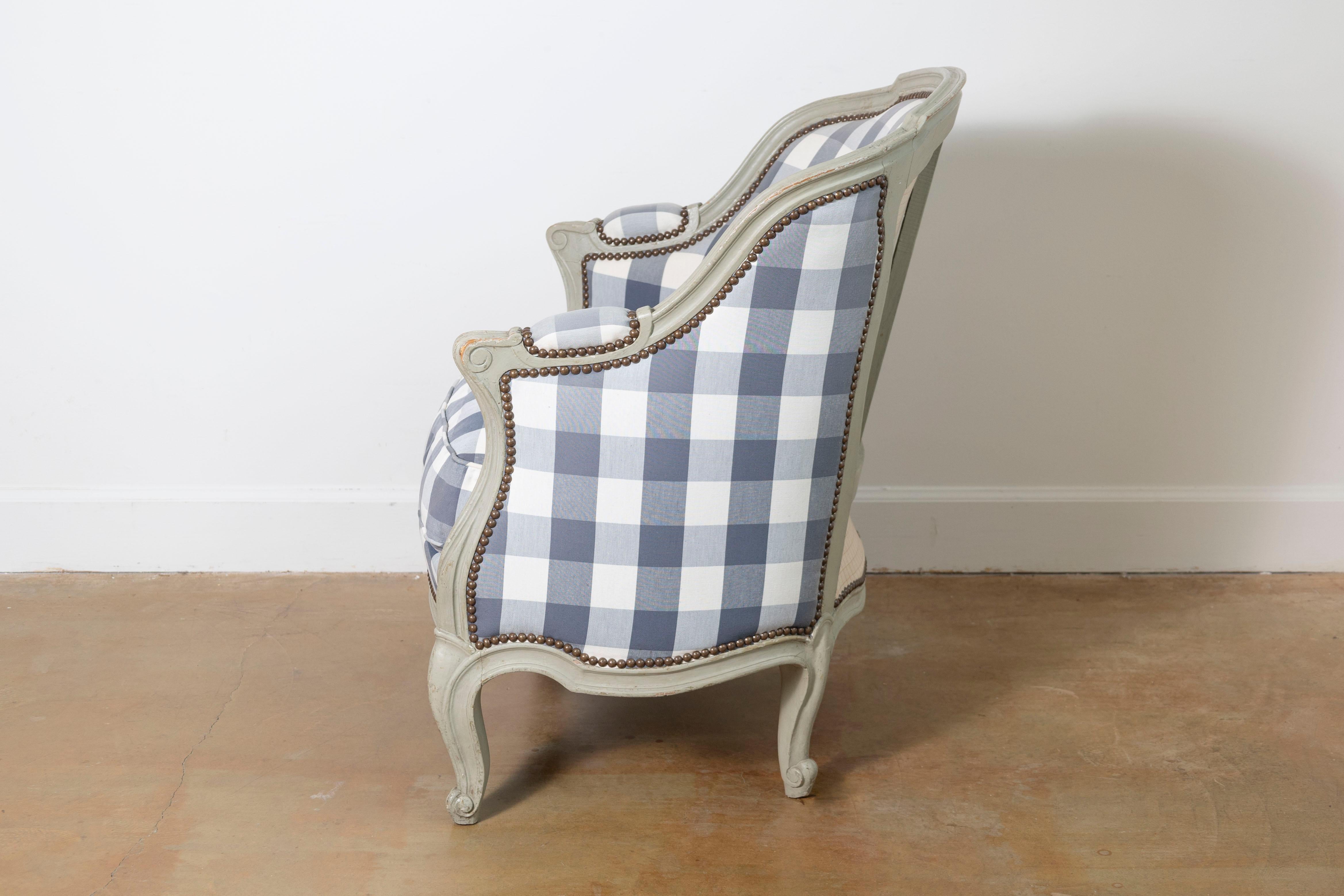 19th Century French Bergere In Good Condition For Sale In Atlanta, GA