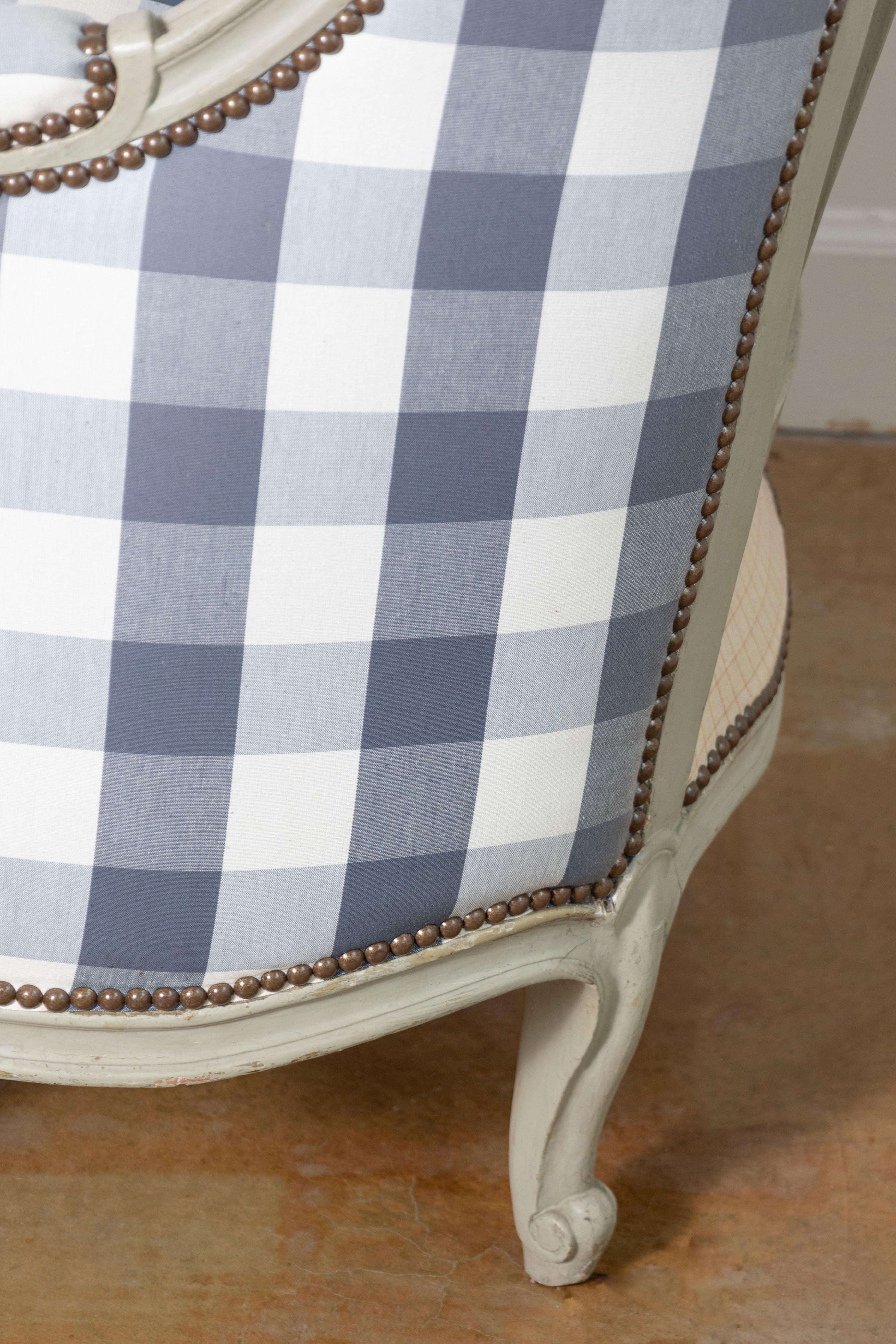 19th Century French Bergere For Sale 2