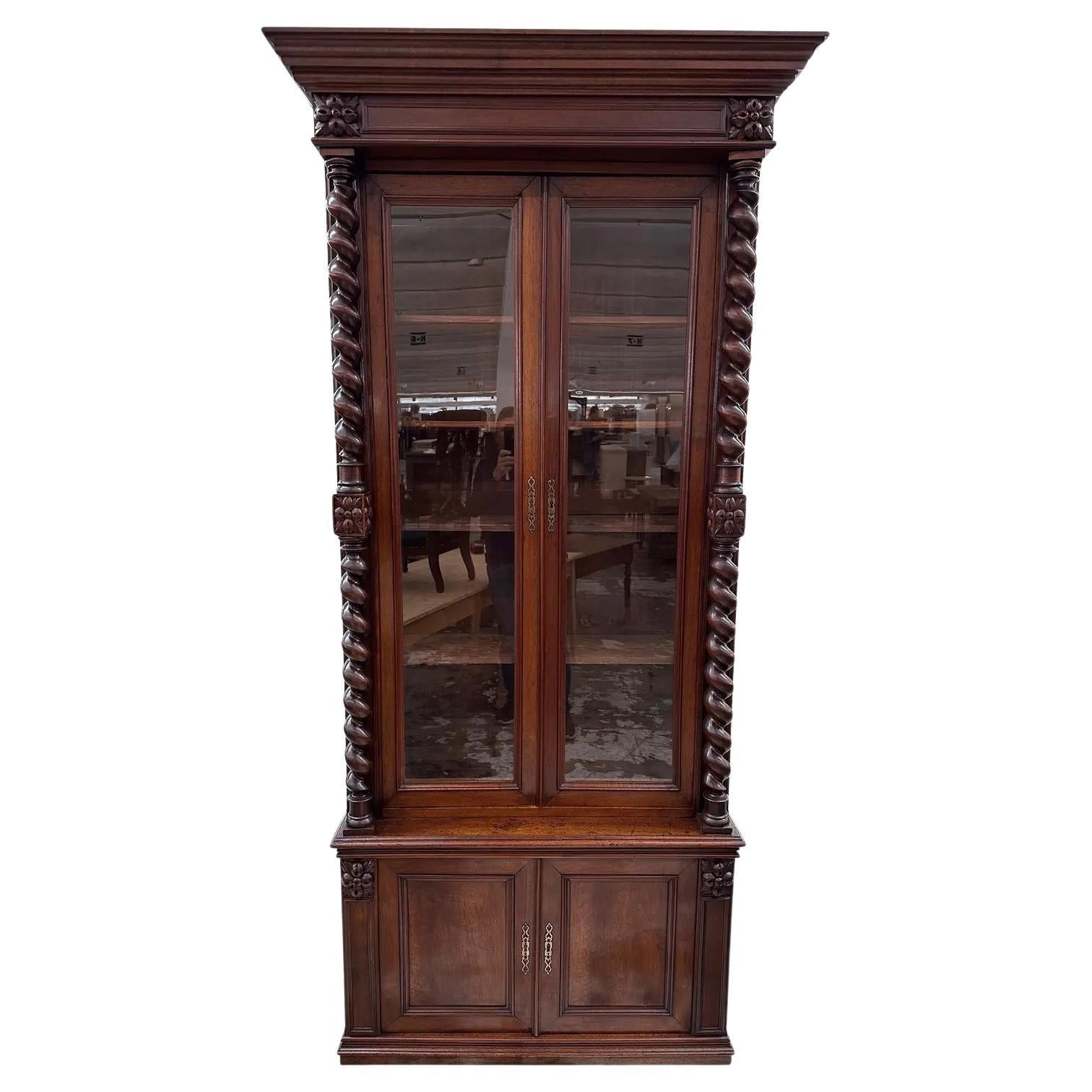 19th Century French "Bibliothequie" Bookcase For Sale