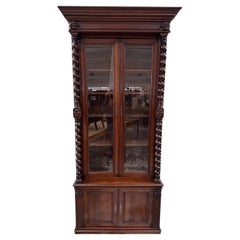 Used 19th Century French "Bibliothequie" Bookcase