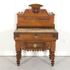 19th Century French Billot de Boucher or Butcher Block by Trussant & Cie