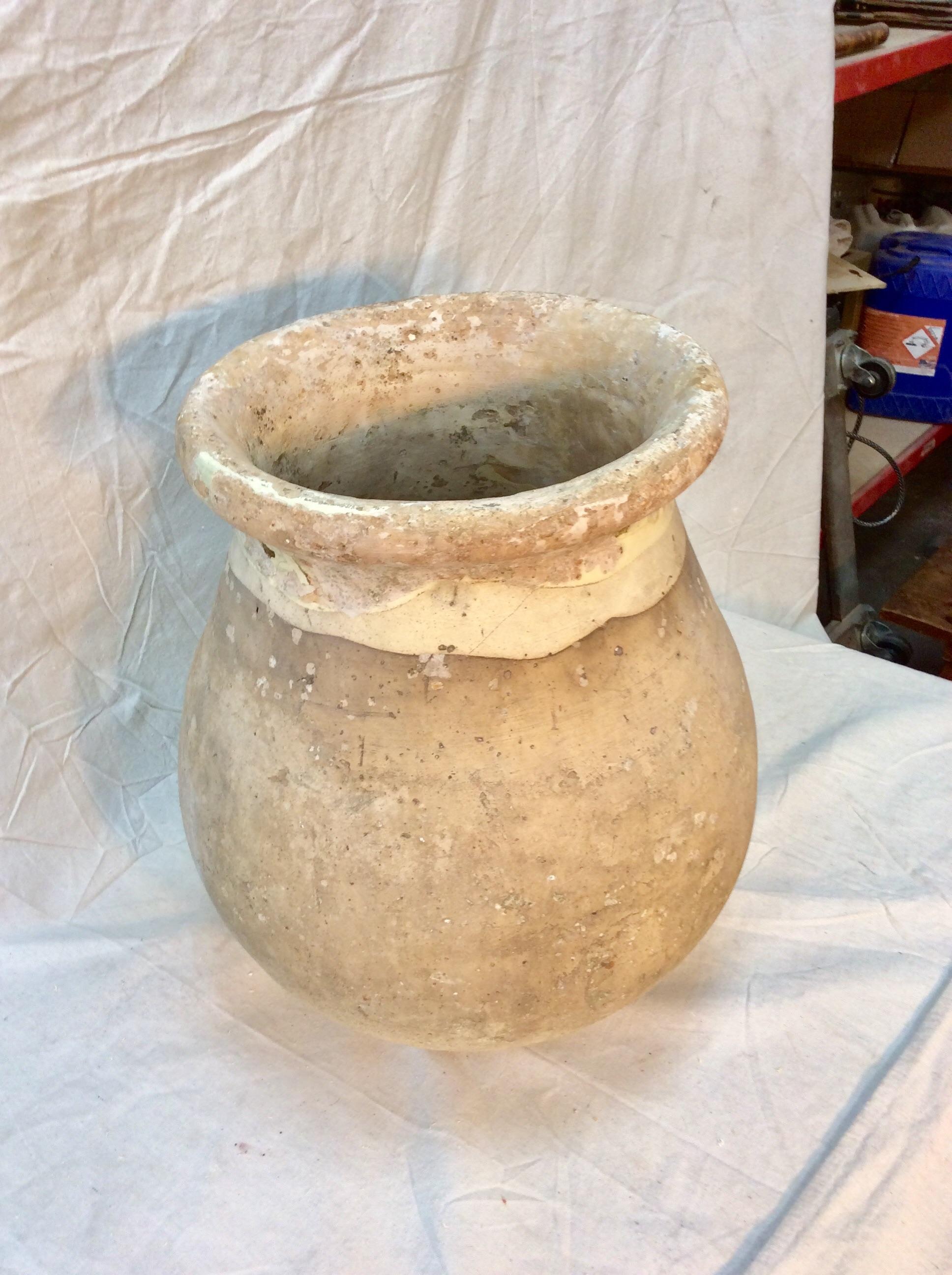 19th Century French Biot Pot Olive Jar 7