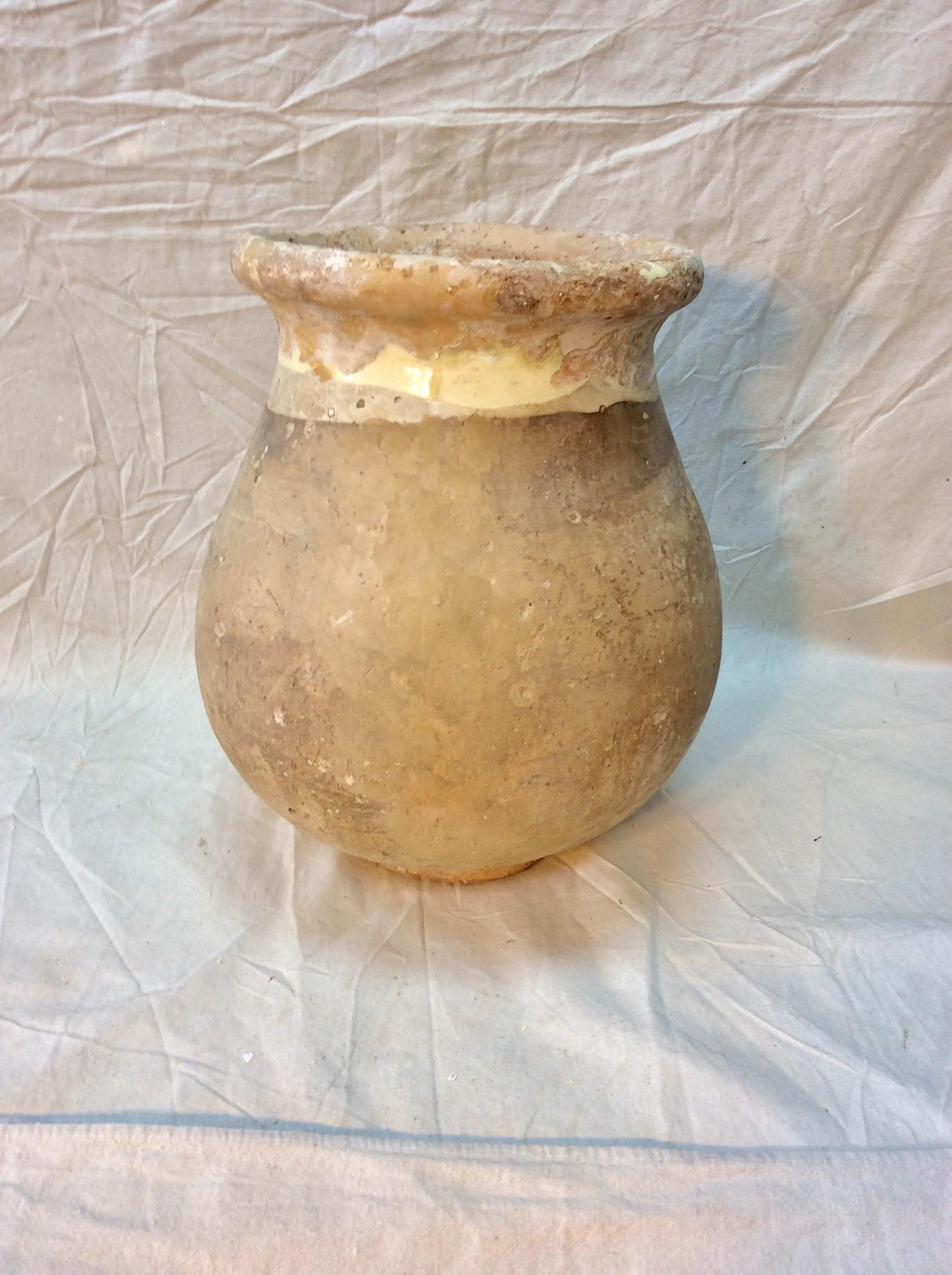 19th Century French Biot Pot Olive Jar 8
