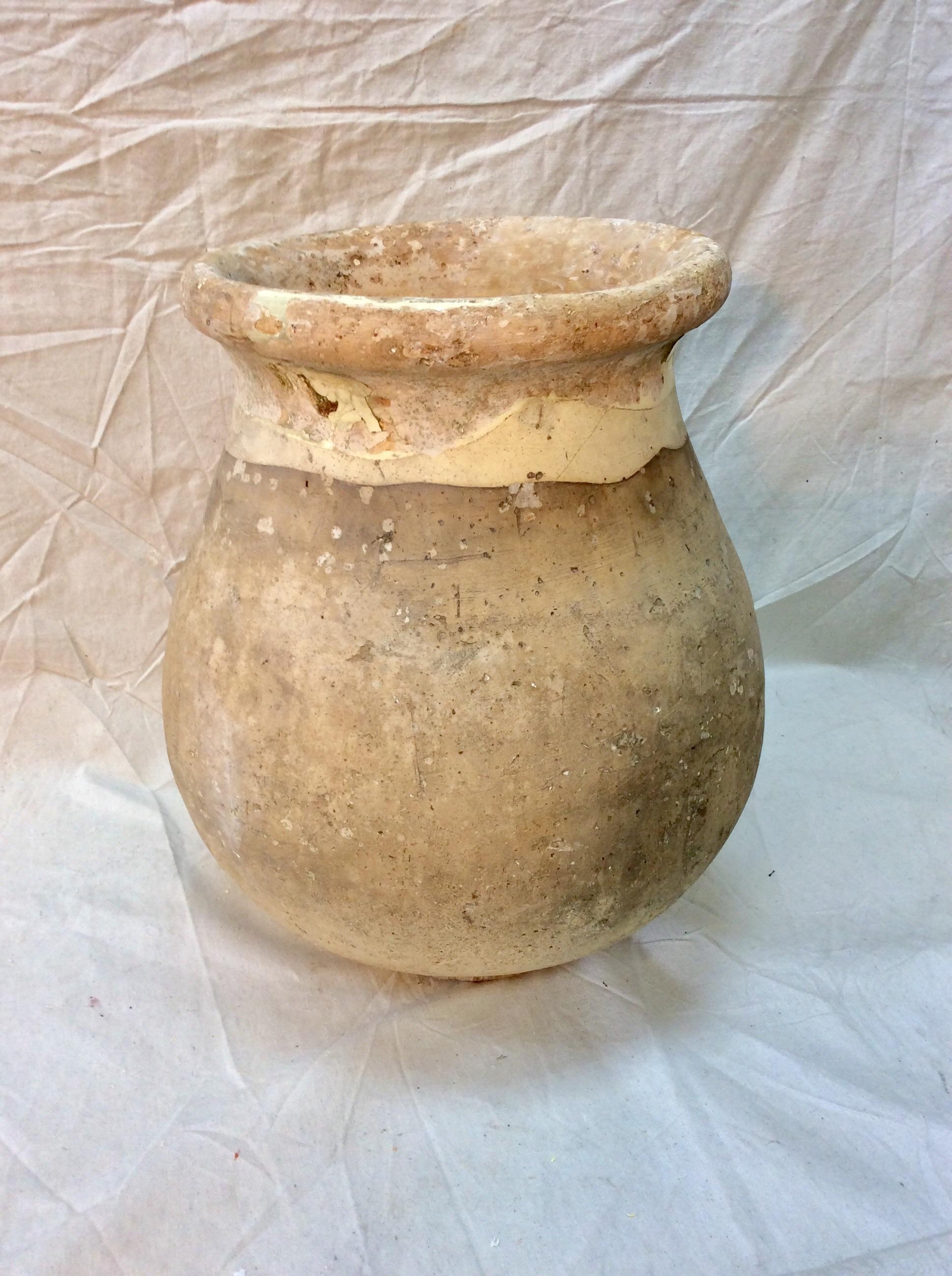 19th Century French Biot Pot Olive Jar 1
