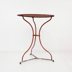 Mesa bistro francesa del siglo XIX