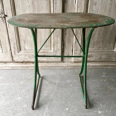 Table de bistrot française du XIXe siècle