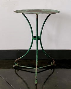 Table de bistrot française du XIXe siècle