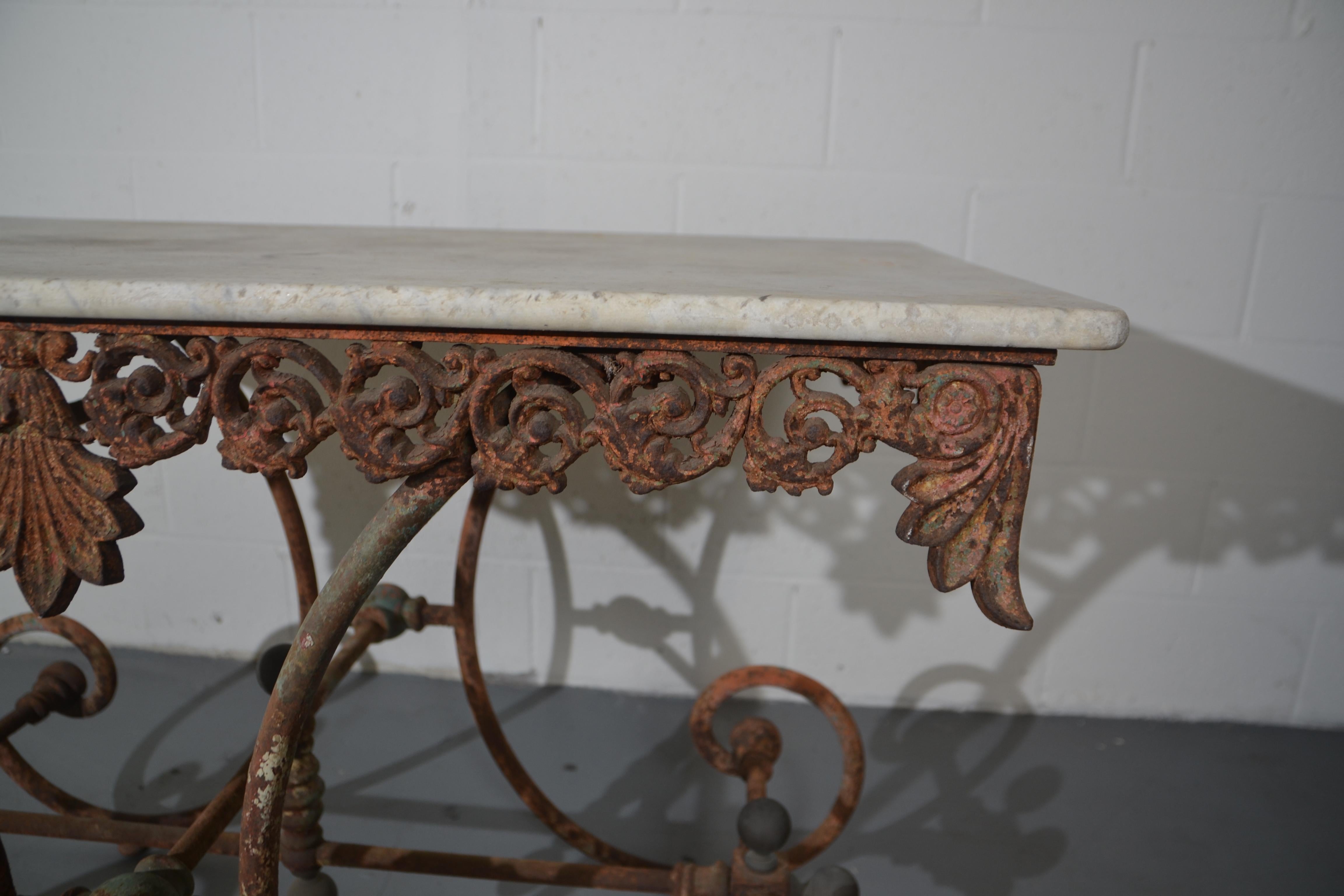 Mid-19th Century 19th-Century French Bistro Table