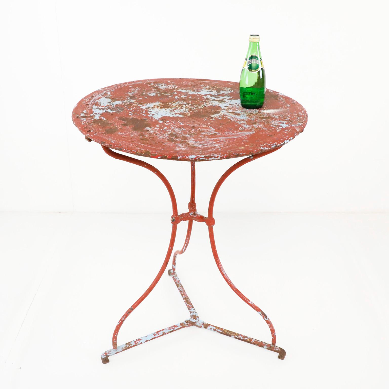 Early 20th Century 19th Century French Bistro Table For Sale